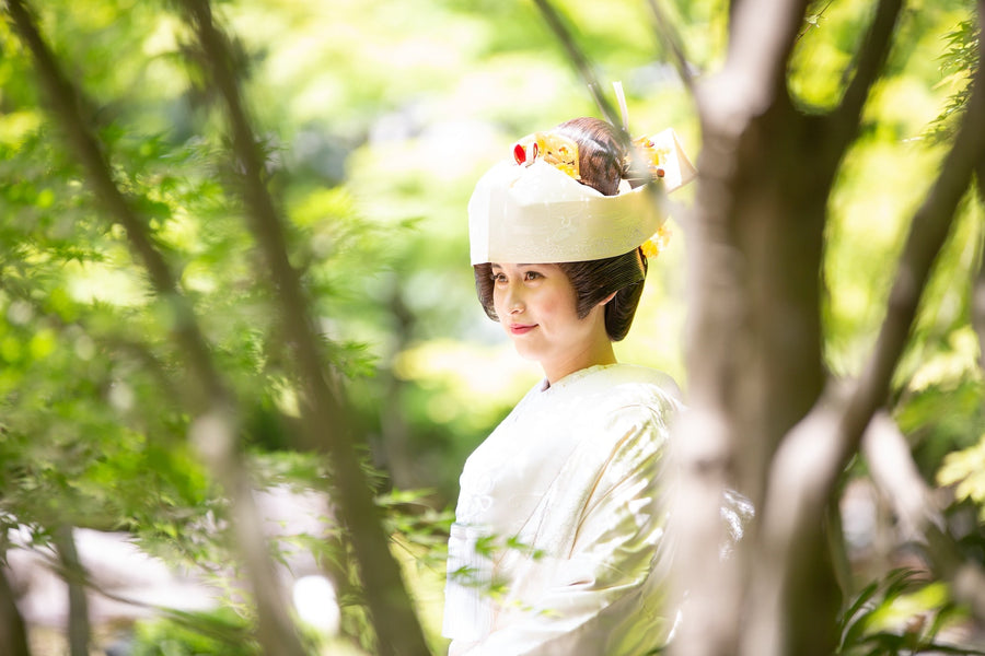 角隠しとは?意味・綿帽子との違い、髪型と婚礼和装への合わせ方