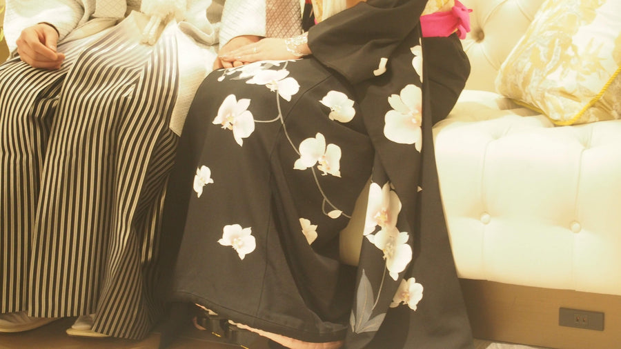 黒の引振袖とは?特徴からトレンドまで紹介