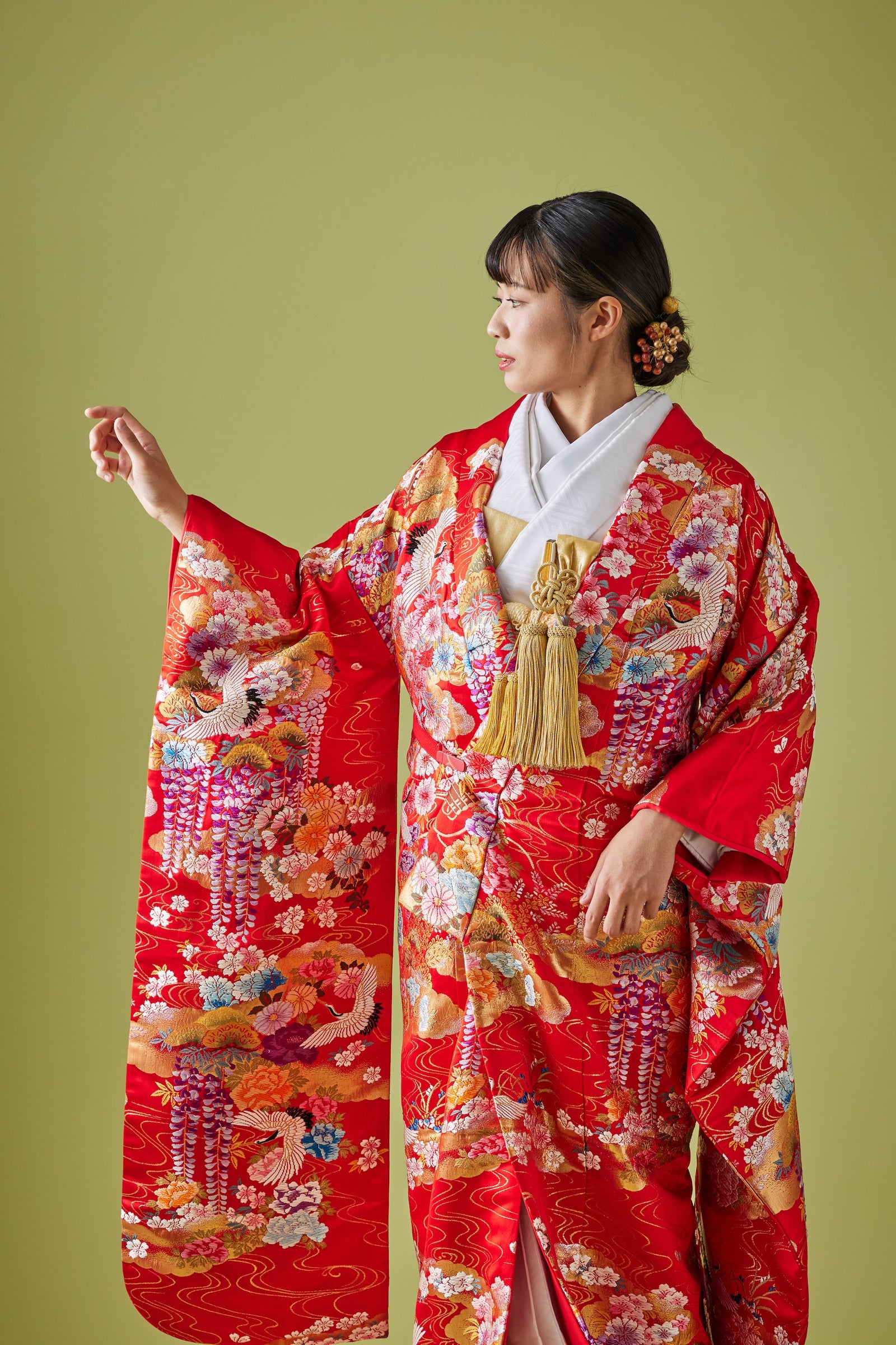 四季花鳥｜白無垢・色打掛レンタルなら結婚式着物専門の【THE SHOP-ザ