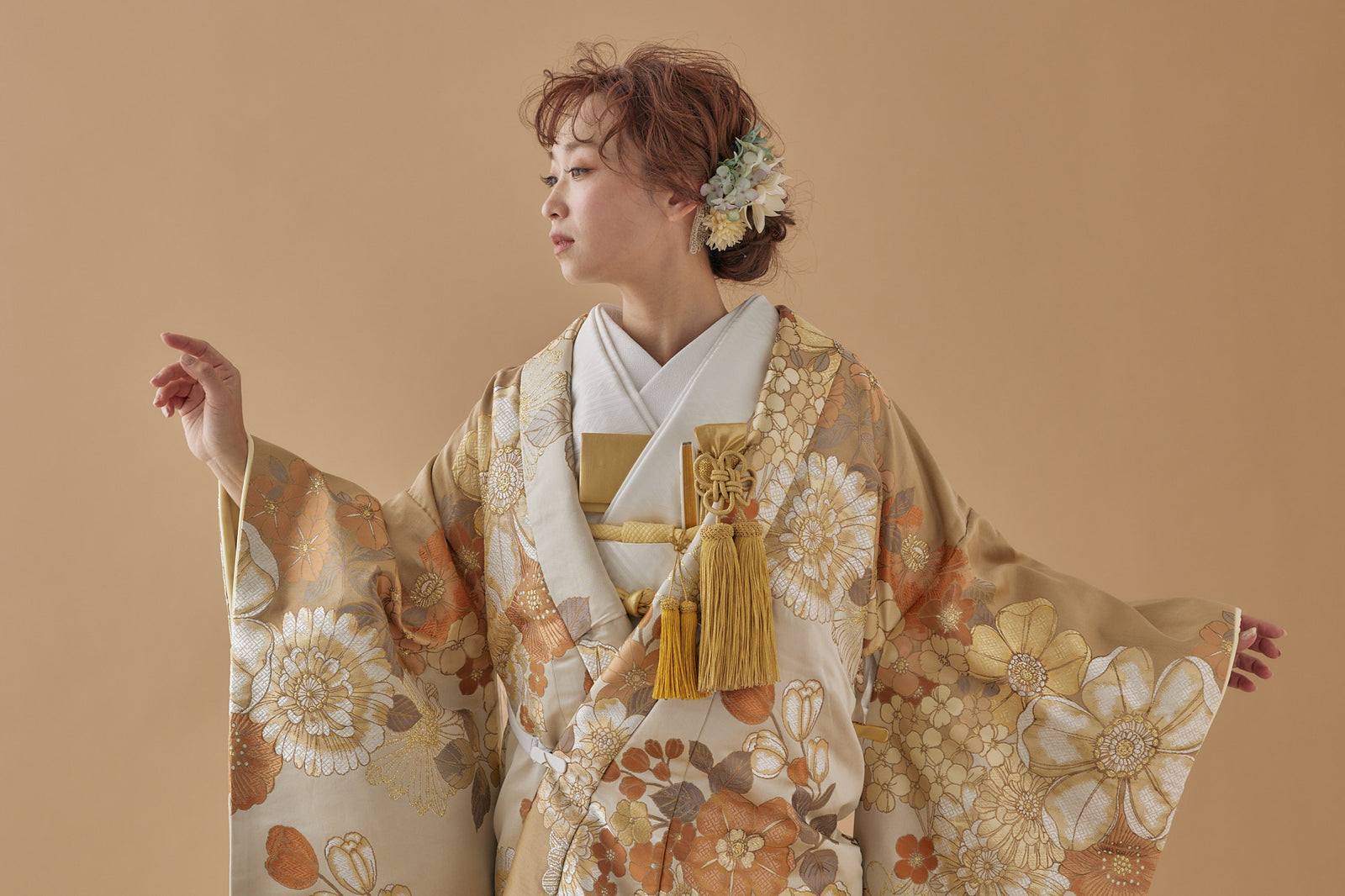 色打掛・慶陽（白）｜白無垢・色打掛レンタルなら結婚式着物専門の