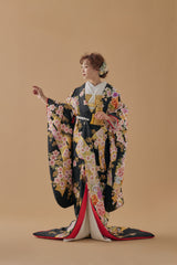 薬玉熨斗に桜