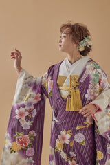 薬玉に桜