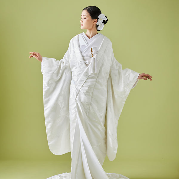 白無垢打掛けりぼん付きC 白無垢や色打掛の着物を¥176,000で格安レンタルするなら結婚式着物専門