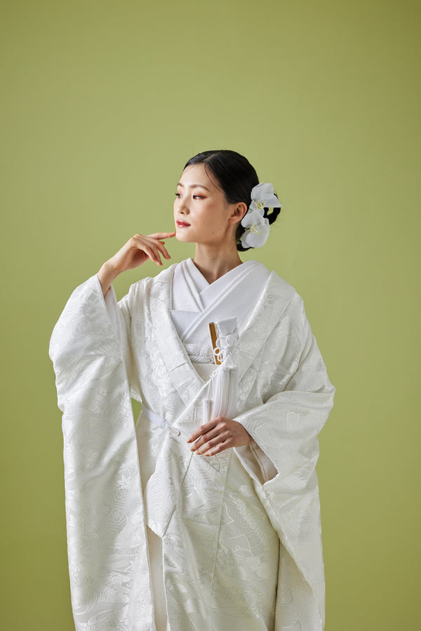 熨斗に向鶴