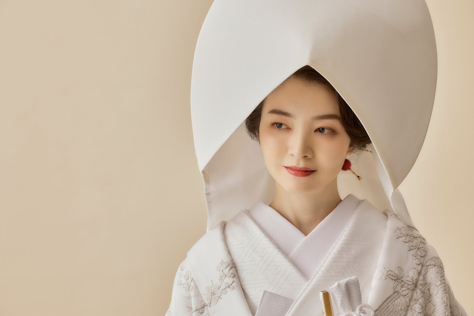 白無垢・相良梅 牡丹｜白無垢・色打掛レンタルなら結婚式着物