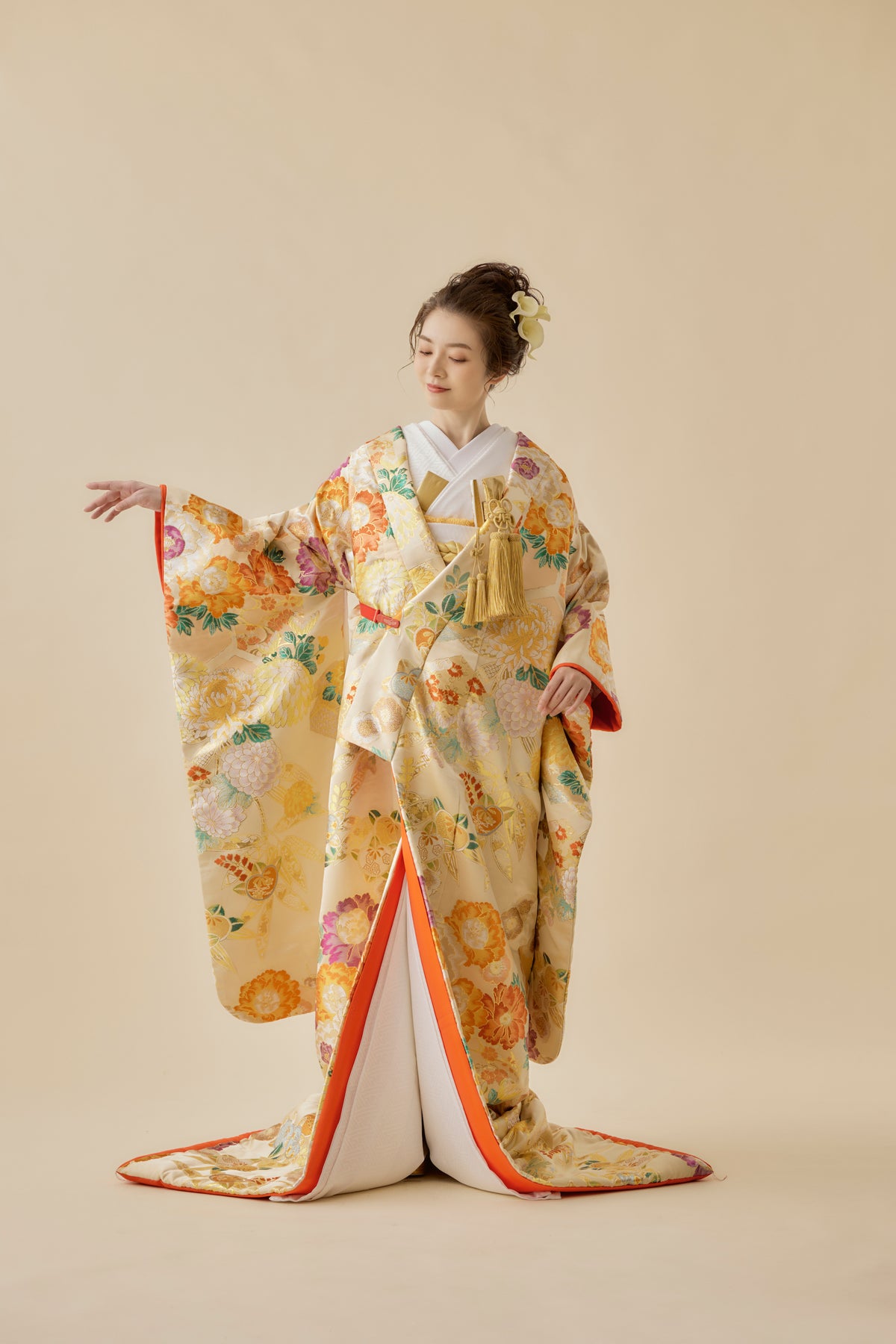 婚礼用 色打掛 花嫁 和装 婚礼 花嫁 色打掛