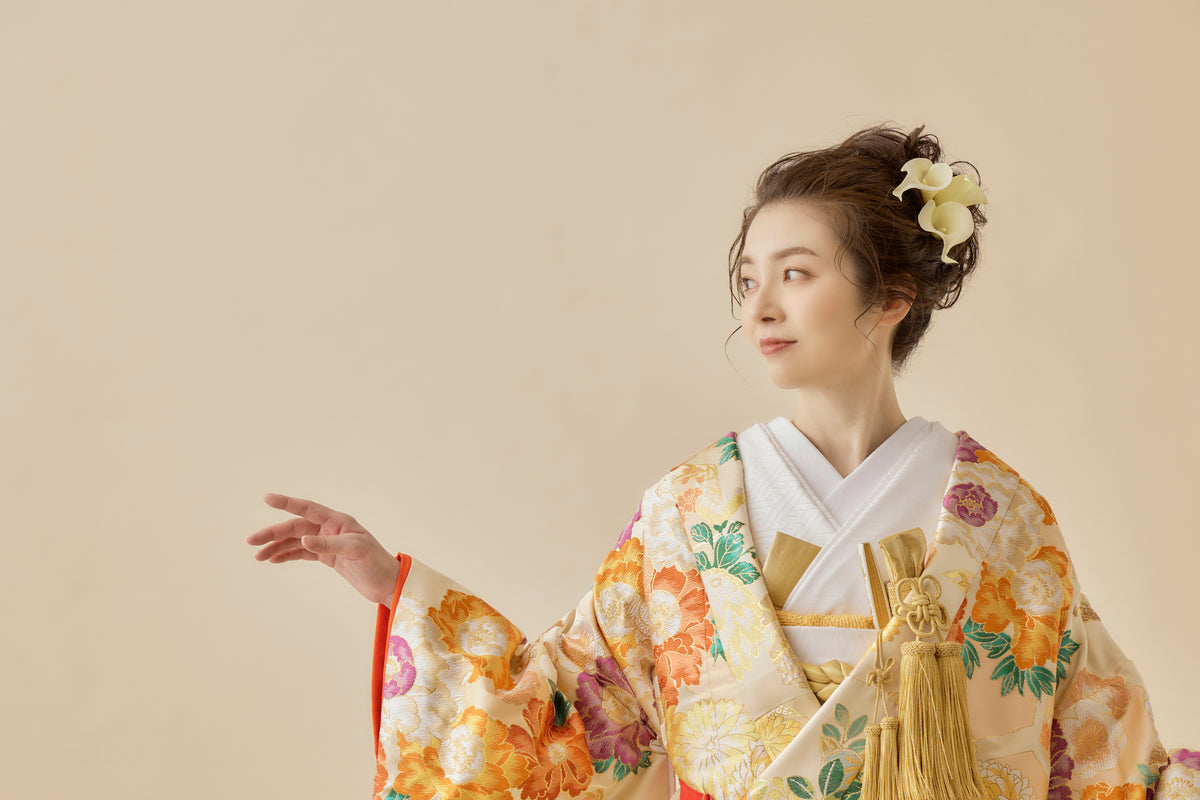 黄色の色打掛にはどんな柄がある？意味や選ぶポイント・人気色も